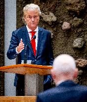 Geert Wilders At The First Day Of The General Political Considerations - The Hague