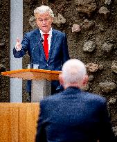 Geert Wilders At The First Day Of The General Political Considerations - The Hague