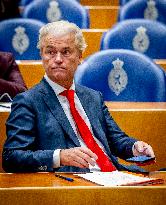 Geert Wilders At The First Day Of The General Political Considerations - The Hague