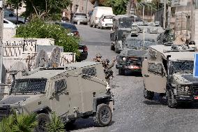 Military Operation in Central West Bank - Gaza