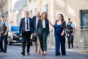 PM Lecornu Meets With Ecologist Party Heads - Paris