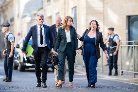 PM Lecornu Meets With Ecologist Party Heads - Paris