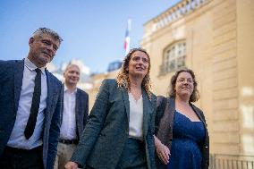 PM Lecornu Meets With Ecologist Party Heads - Paris