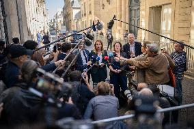 PM Lecornu Meets With Ecologist Party Heads - Paris