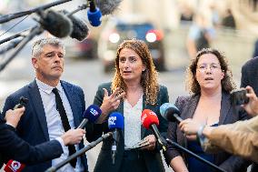 PM Lecornu Meets With Ecologist Party Heads - Paris