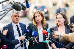 PM Lecornu Meets With Ecologist Party Heads - Paris