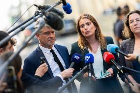 PM Lecornu Meets With Ecologist Party Heads - Paris