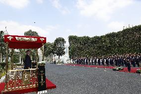 Spanish Royals Recieved by President Abdelfatah El Sisi - Cairo