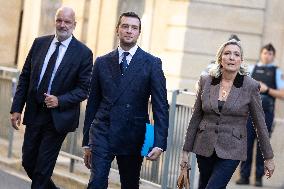 French PM Meets With Rassemblement National Party - Paris AJ