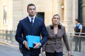 French PM Meets With Rassemblement National Party - Paris AJ