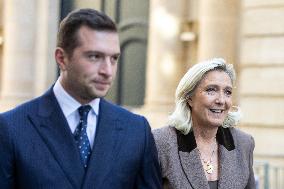 French PM Meets With Rassemblement National Party - Paris AJ