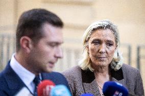 French PM Meets With Rassemblement National Party - Paris AJ