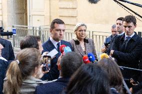 French PM Meets With Rassemblement National Party - Paris AJ