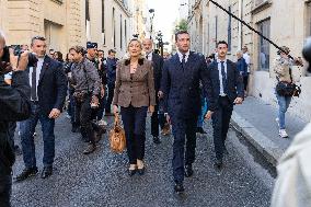 French PM Meets With Rassemblement National Party - Paris AJ