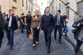 French PM Meets With Rassemblement National Party - Paris AJ