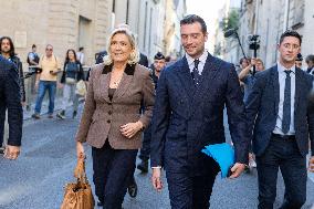 French PM Meets With Rassemblement National Party - Paris AJ