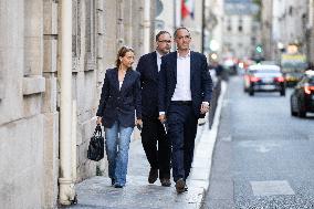 French PM Meets With Place Publique Party - Paris AJ