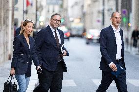 French PM Meets With Place Publique Party - Paris AJ