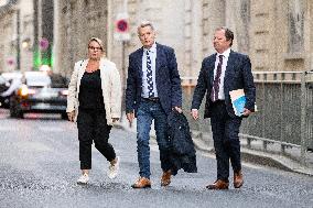 French PM Meets With Communiste Party - Paris AJ