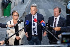 French PM Meets With Communiste Party - Paris AJ