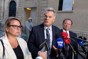 French PM Meets With Communiste Party - Paris AJ