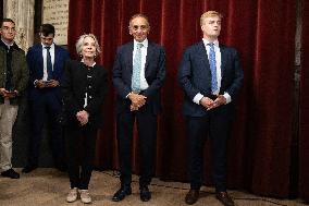 Reconquete meeting for Paris special election - Paris