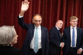 Reconquete meeting for Paris special election - Paris