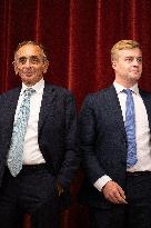 Reconquete meeting for Paris special election - Paris