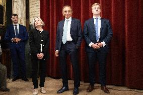 Reconquete meeting for Paris special election - Paris