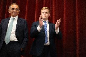 Reconquete meeting for Paris special election - Paris