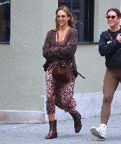 Jessica Alba out in New York