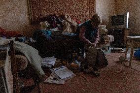 Ukraine War Civilians Evacuation - Kostyantynivka