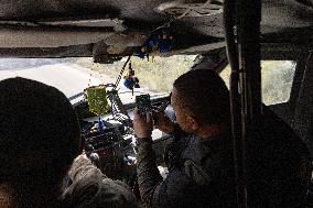 Ukraine War Civilians Evacuation - Kostyantynivka