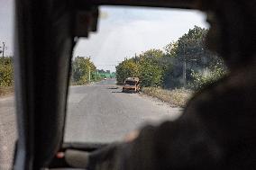 Ukraine War Civilians Evacuation - Kostyantynivka