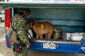Colombian Military and Police join forces in the midst of attacks alleged to be from FARC-EP Dissident groups