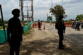 Colombian Military and Police join forces in the midst of attacks alleged to be from FARC-EP Dissident groups