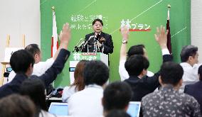 Hayashi to run for LDP head