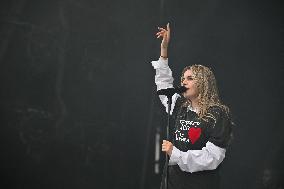 Adele Castillon Concert At Fete de l'Humanite - France