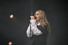 Adele Castillon Concert At Fete de l'Humanite - France