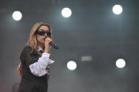 Adele Castillon Concert At Fete de l'Humanite - France