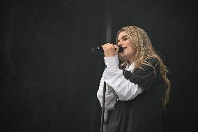 Adele Castillon Concert At Fete de l'Humanite - France