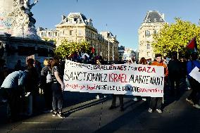 Protest Following IDF Offensive In Gaza - Paris