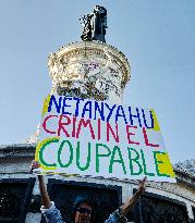 Protest Following IDF Offensive In Gaza - Paris