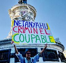 Protest Following IDF Offensive In Gaza - Paris