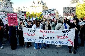 Protest Following IDF Offensive In Gaza - Paris