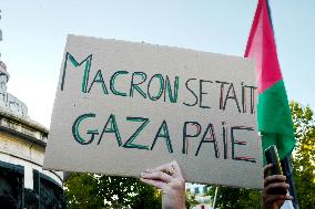 Protest Following IDF Offensive In Gaza - Paris