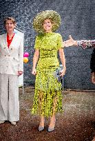 Queen Maxima Visits Netherlands Brain Bank - Amsterdam