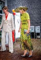 Queen Maxima Visits Netherlands Brain Bank - Amsterdam