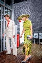 Queen Maxima Visits Netherlands Brain Bank - Amsterdam