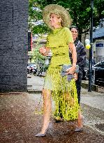 Queen Maxima Visits Netherlands Brain Bank - Amsterdam